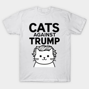 Cats Against Trump, Funny Cat T-Shirt